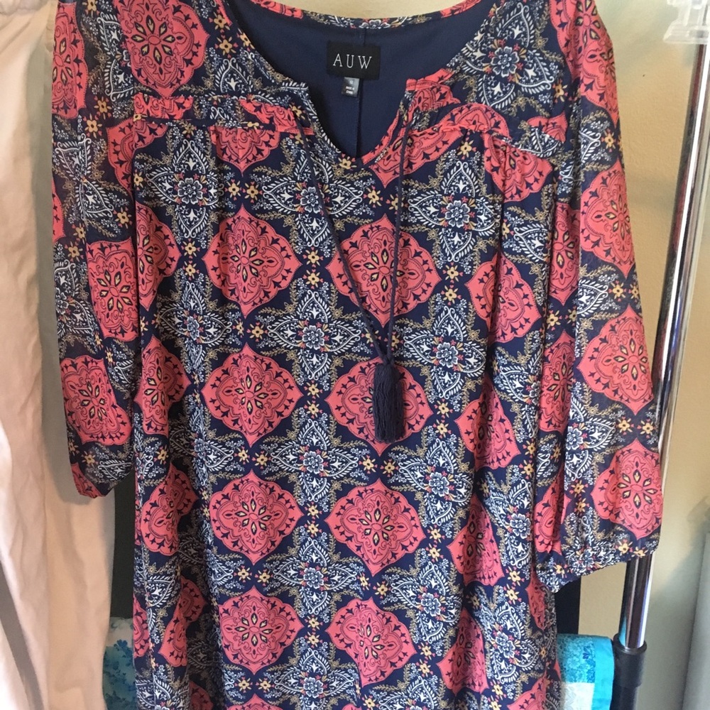 Summer sun dress/ beach cover up